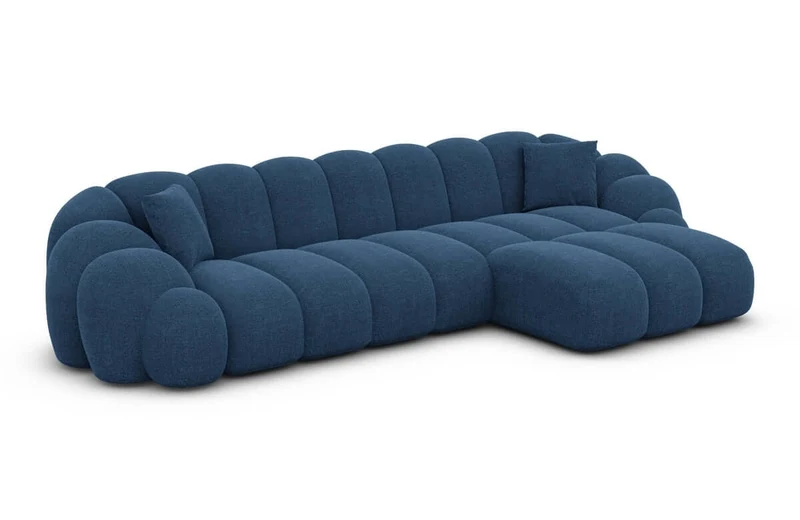 Couch Rajada L-Form in Stoff