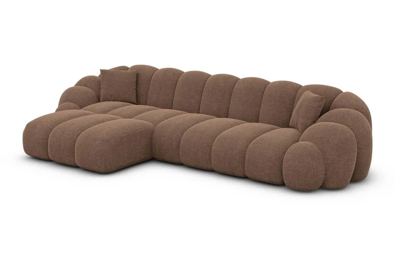 Couch Rajada L-Form in Stoff