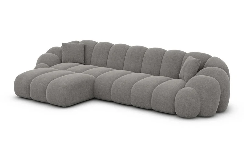Couch Rajada L-Form in Stoff