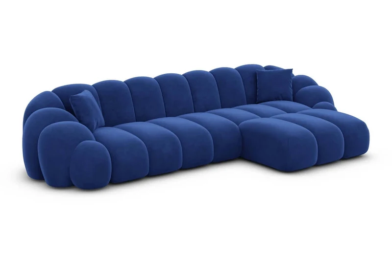 Couch Rajada L-Form in Stoff
