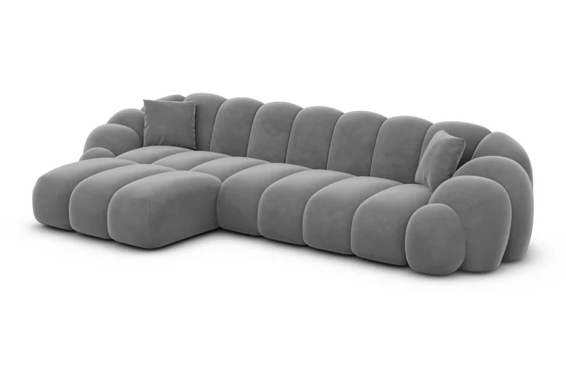 Couch Rajada L-Form in Stoff