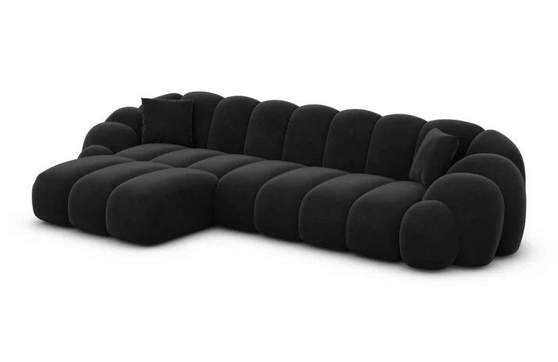 Couch Rajada L-Form in Stoff