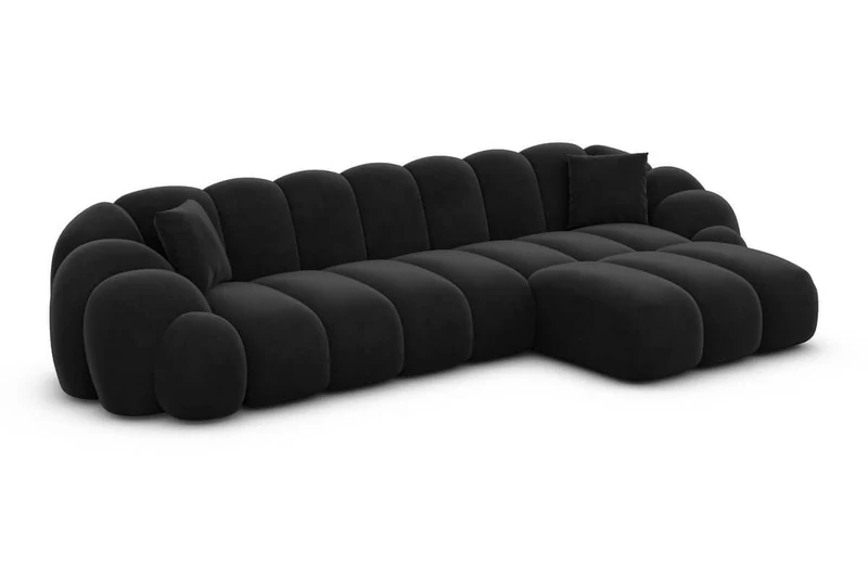 Couch Rajada L-Form in Stoff