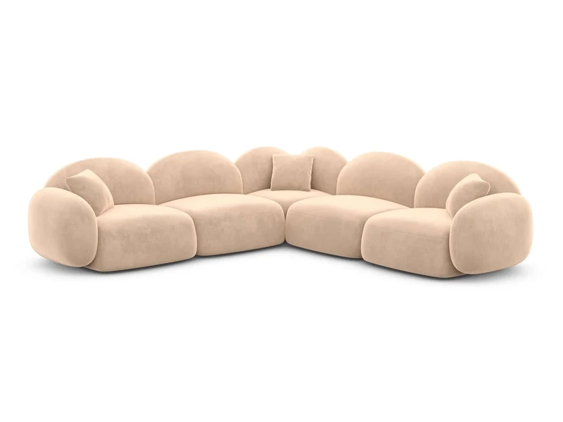 Ecksofa Mirello L-Form aus Stoff
