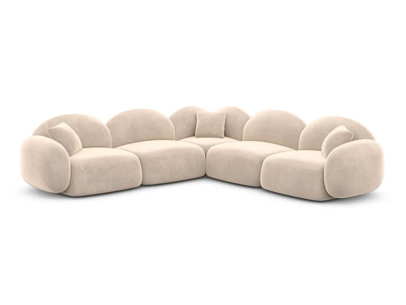 Ecksofa Mirello L-Form aus Stoff