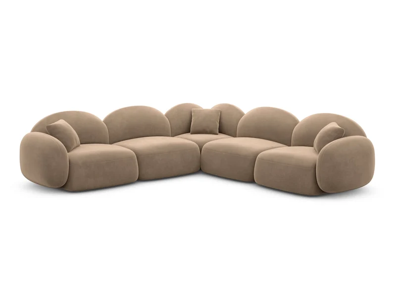 Ecksofa Mirello L-Form aus Stoff