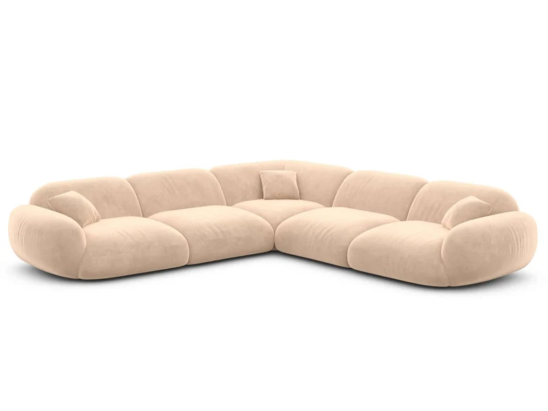 Ecksofa Alcazar L-Form aus Stoff