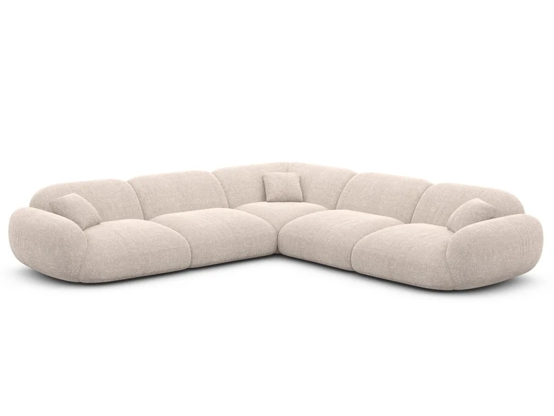 Ecksofa Alcazar L-Form aus Stoff