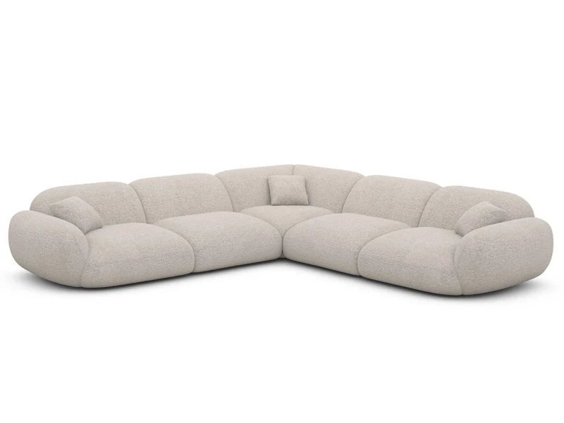 Ecksofa Alcazar L-Form aus Stoff