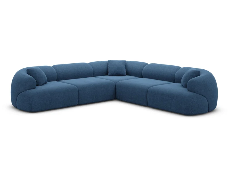 Couch Monteluna L-Form in Stoff