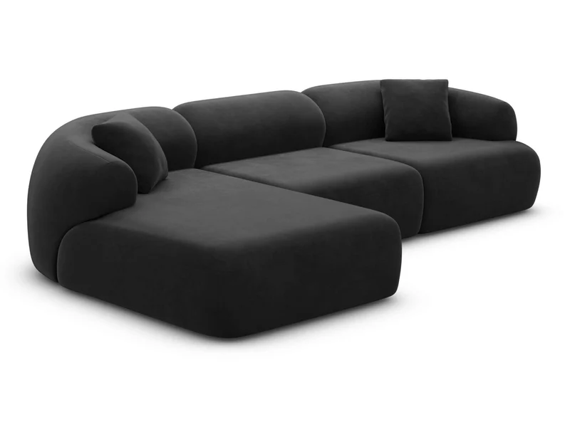 Stoff Ecksofa Monteluna L-Form