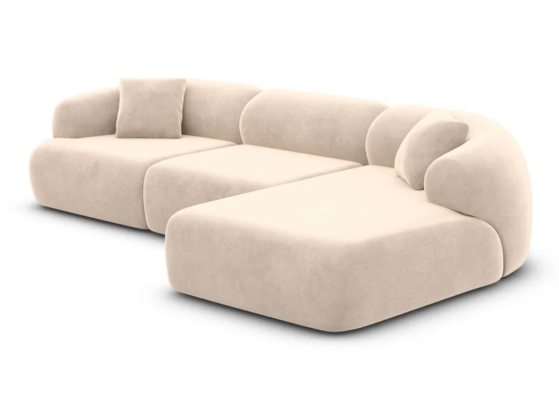 Stoff Ecksofa Monteluna L-Form