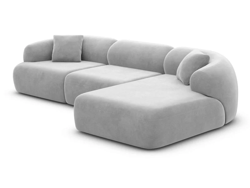 Stoff Ecksofa Monteluna L-Form