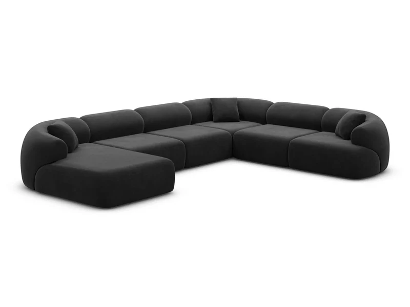 Wohnlandschaft Monteluna XXL U-Form in Stoff