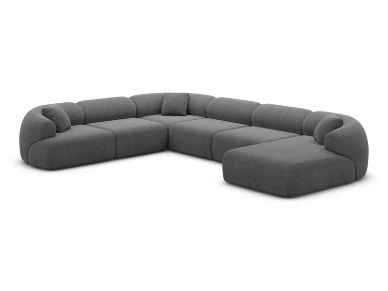 Wohnlandschaft Monteluna XXL U-Form in Stoff