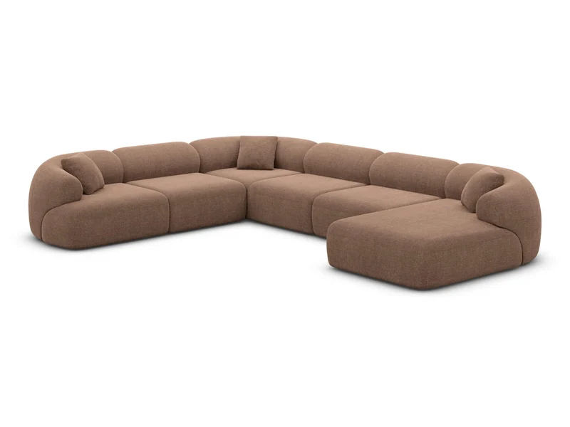 Wohnlandschaft Monteluna XXL U-Form in Stoff