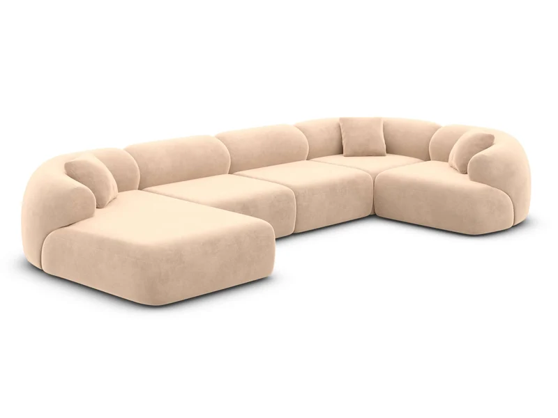 Wohnlandschaft Monteluna XL U-Form in Stoff