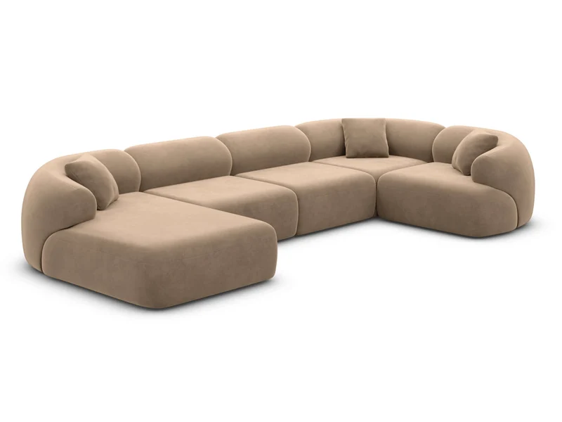 Wohnlandschaft Monteluna XL U-Form in Stoff