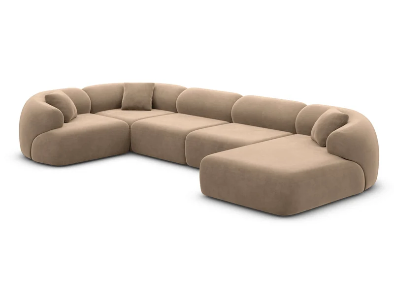 Wohnlandschaft Monteluna XL U-Form in Stoff
