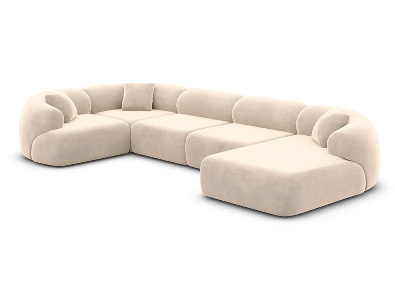 Wohnlandschaft Monteluna XL U-Form in Stoff