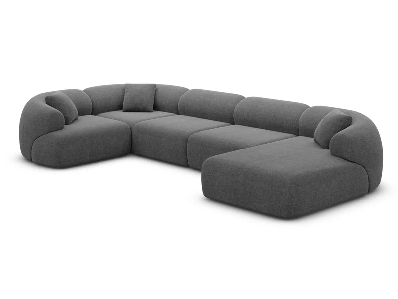 Wohnlandschaft Monteluna XL U-Form in Stoff