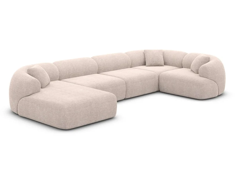 Wohnlandschaft Monteluna XL U-Form in Stoff