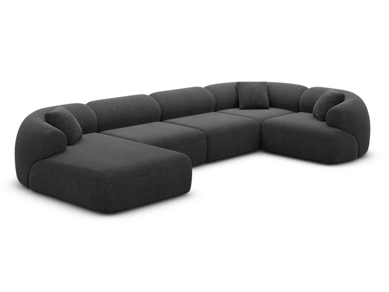 Wohnlandschaft Monteluna XL U-Form in Stoff