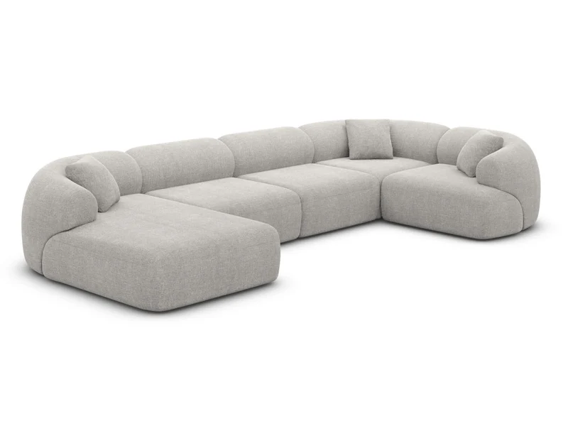 Wohnlandschaft Monteluna XL U-Form in Stoff