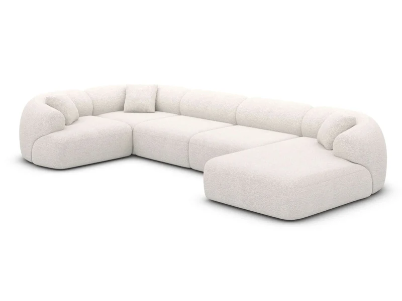 Wohnlandschaft Monteluna XL U-Form in Stoff
