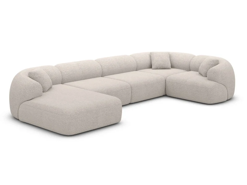Wohnlandschaft Monteluna XL U-Form in Stoff