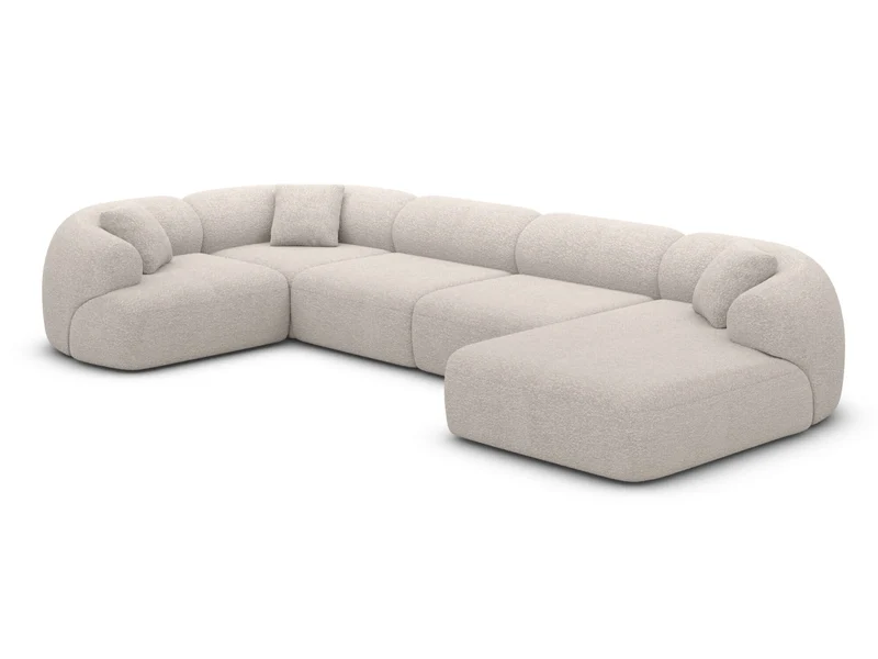 Wohnlandschaft Monteluna XL U-Form in Stoff