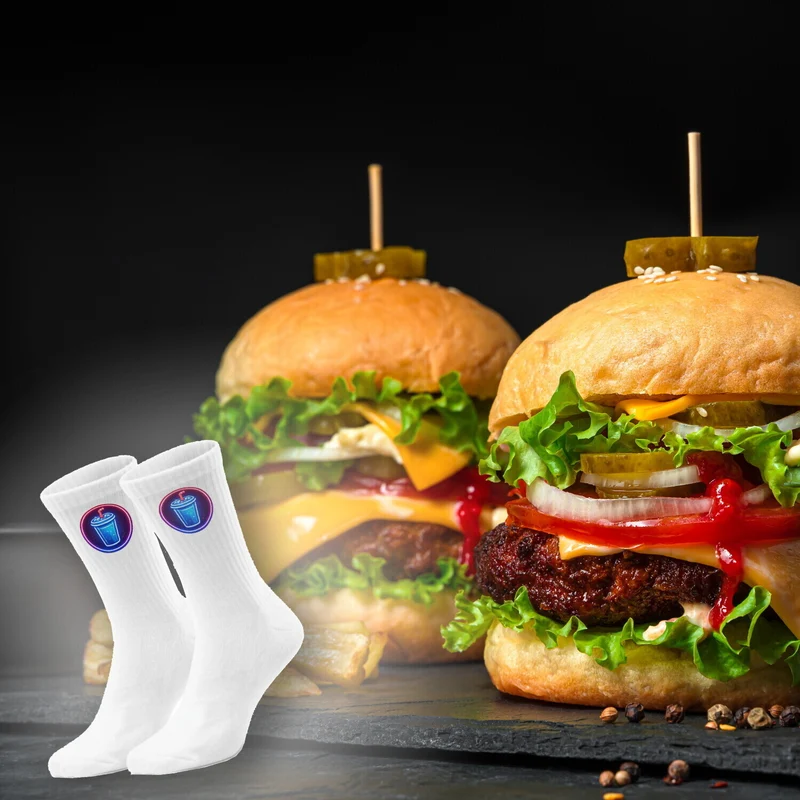 epicsocks Neon Fast Food Fiesta Softdrink Socken in 37-41 im Paar