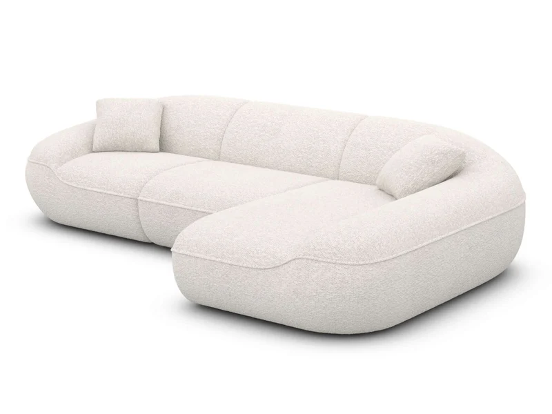 Ecksofa Solmare L-Form aus Stoff