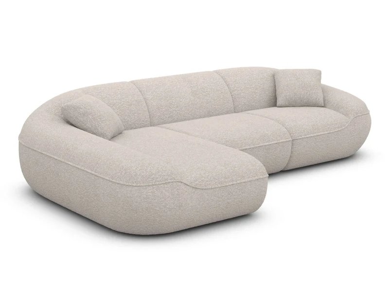 Ecksofa Solmare L-Form aus Stoff