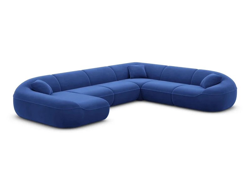 XXL Stoff Wohnlandschaft Solmare U-Form