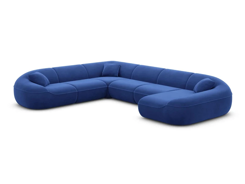 XXL Stoff Wohnlandschaft Solmare U-Form
