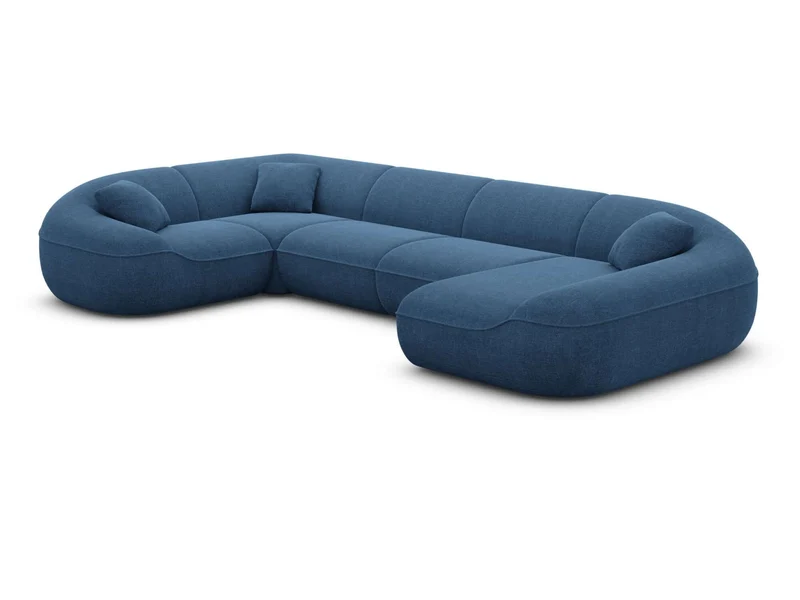 XL Stoff Wohnlandschaft Solmare U-Form