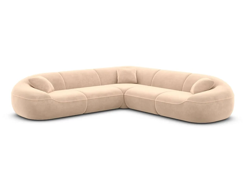 Stoff Ecksofa Solmare L-Form