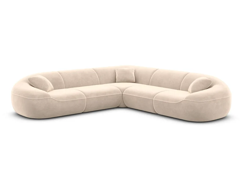 Stoff Ecksofa Solmare L-Form