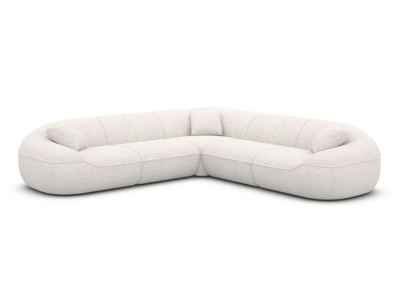 Stoff Ecksofa Solmare L-Form