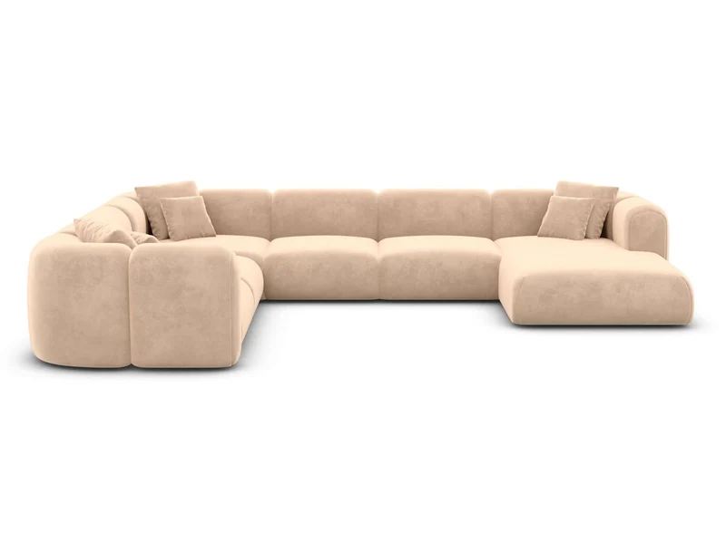 XXL Stoff Wohnlandschaft Venturia U-Form