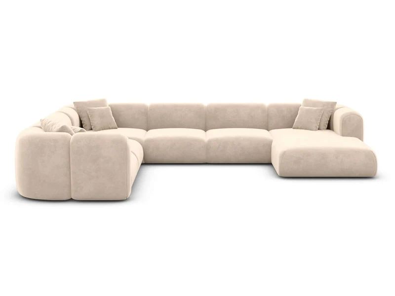 XXL Stoff Wohnlandschaft Venturia U-Form