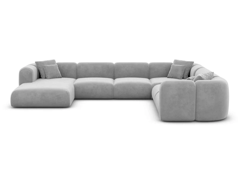 XXL Stoff Wohnlandschaft Venturia U-Form
