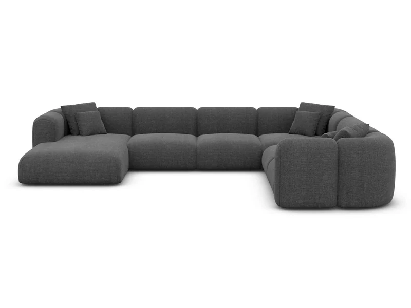 XXL Stoff Wohnlandschaft Venturia U-Form