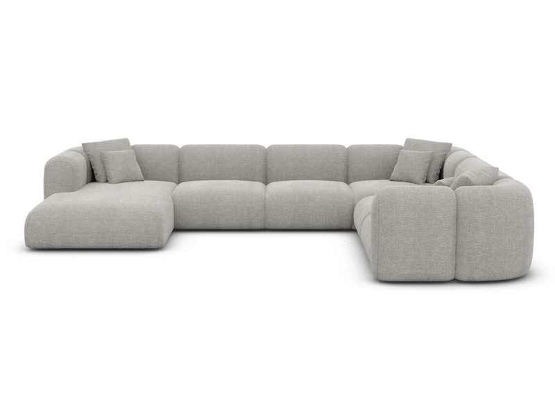 XXL Stoff Wohnlandschaft Venturia U-Form