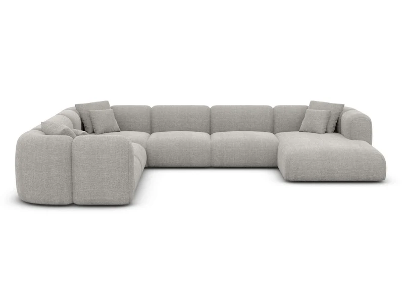 XXL Stoff Wohnlandschaft Venturia U-Form