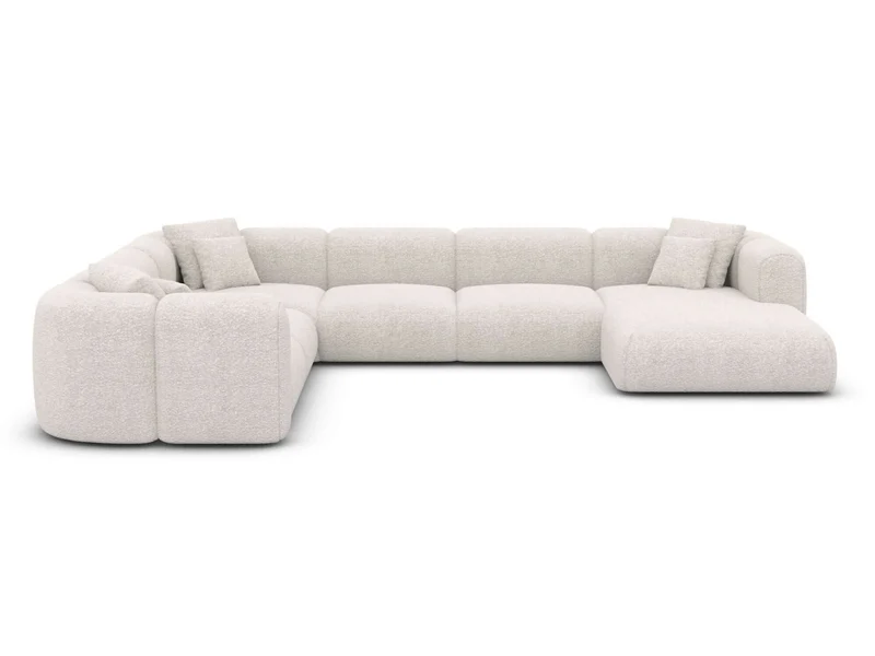XXL Stoff Wohnlandschaft Venturia U-Form