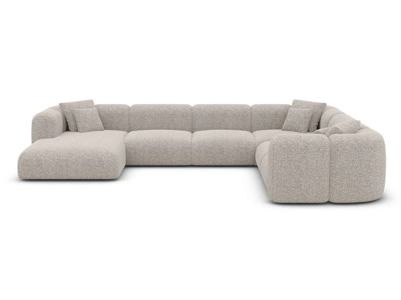 XXL Stoff Wohnlandschaft Venturia U-Form