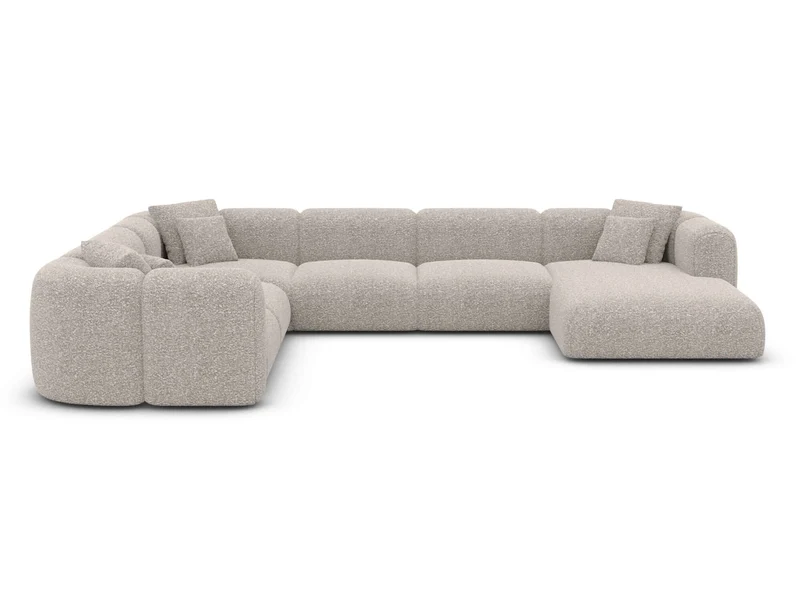 XXL Stoff Wohnlandschaft Venturia U-Form