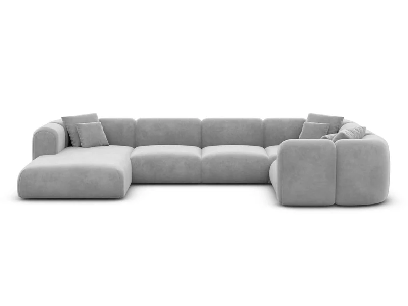 XL Wohnlandschaft Venturia U-Form aus Stoff